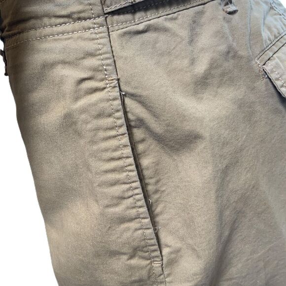 Old Navy Brown Button Closure Belt Loops Khaki Preppy Light Academia Shorts 14 - Picture 10 of 16